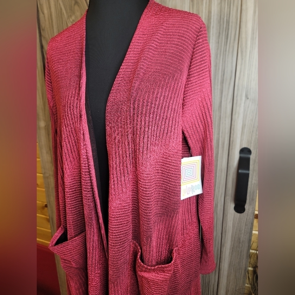LulaRoe Long Open‎ Cardigan - Picture 2 of 5